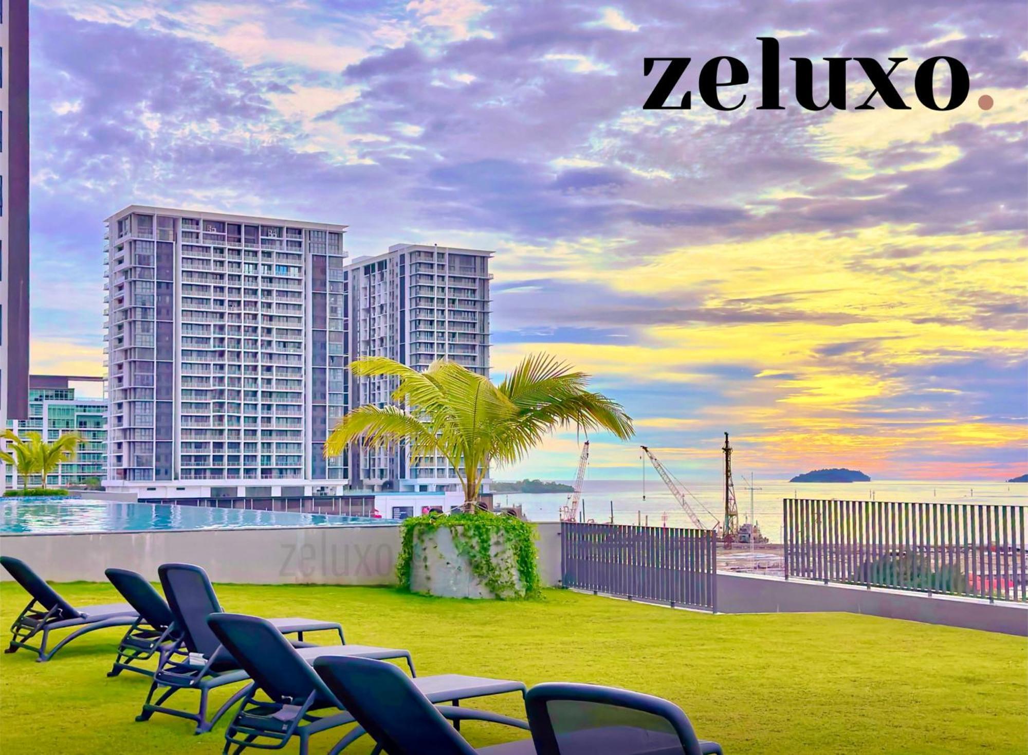 #6 Jesselton Quay City Pads Seaview By Zeluxo Kota Kinabalu Exterior foto