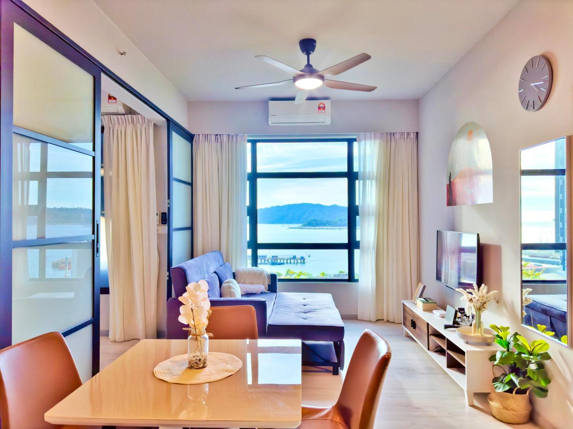 #6 Jesselton Quay City Pads Seaview By Zeluxo Kota Kinabalu Exterior foto